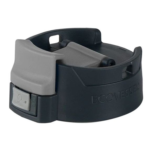 EcoVessel Perk Replacement Cap Black Light Gray
