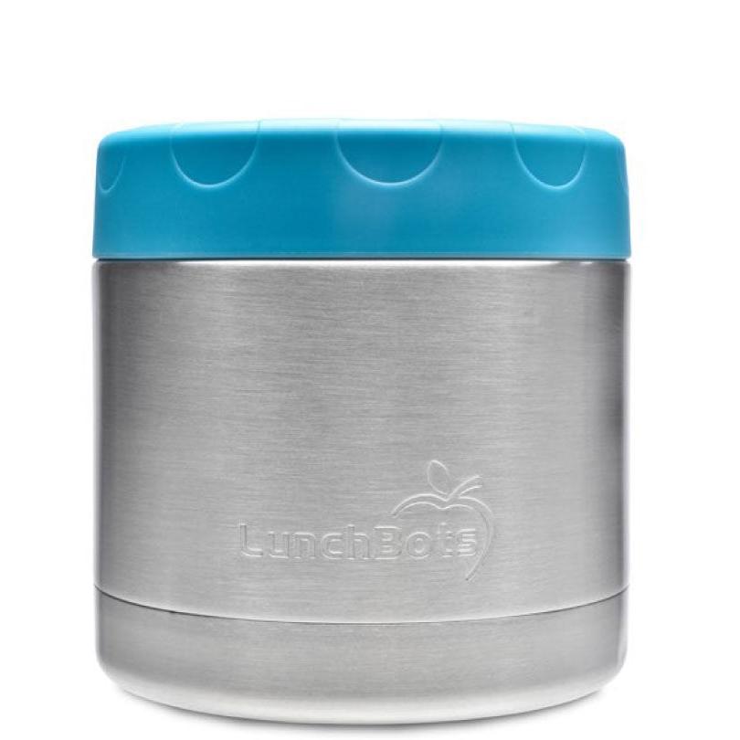 16 oz Lunchbots Wide Thermal Food Container 16 oz Aqua