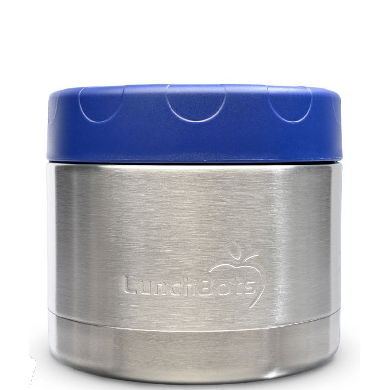 12 oz Lunchbots Wide Thermal Food Container 12 oz Navy