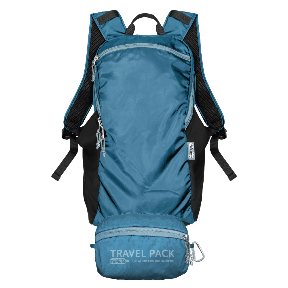 ChicoBag Travel Pack rePETe + Refine Sapphire