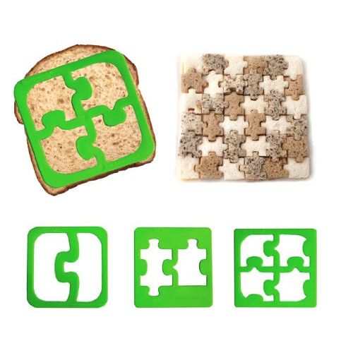 Lunchpunch Sandwich Cutter, Match & Munch (4-pack)