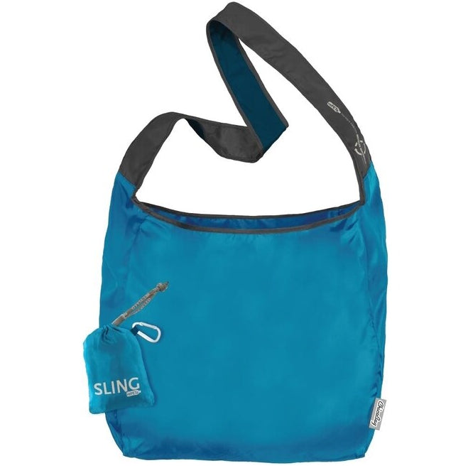 ChicoBag Sling rePETe Messenger Style Bag Ocean