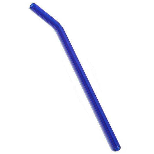 Life Without Waste Glass Drinking Straw BENT, Diameter 6mm Purple