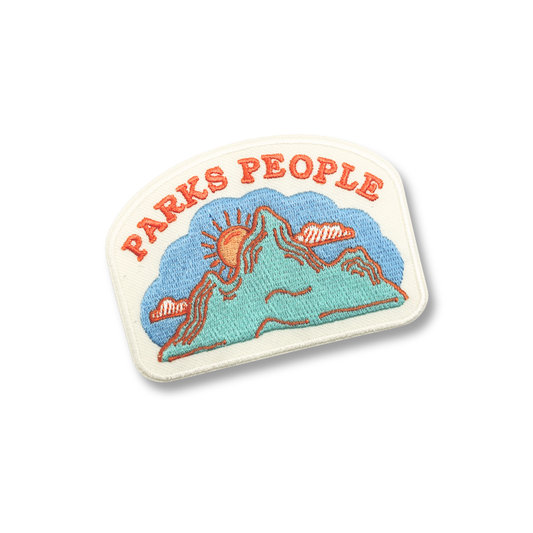 Embroidered Sticker Patch Parks People