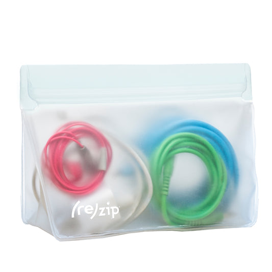 (re)zip Stand-Up Leakproof Reusable Storage Bags (1 cup + 2 cup)