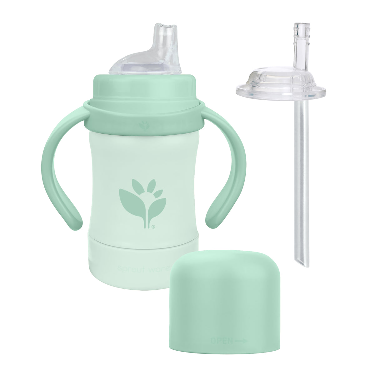 Green Sprouts Sprout Ware Sip & Straw Training Cup
