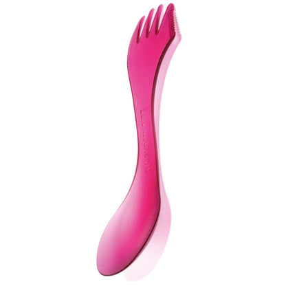 Light My Fire Plastic Spork, Original Transparent Pink