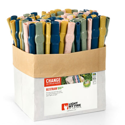 Light My Fire Reusable ReStraw Bio KraftBag (96 pieces)