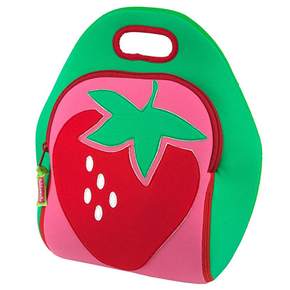 DabbaWalla Machine Washable Insulated Lunch Bag Strawberry Fields