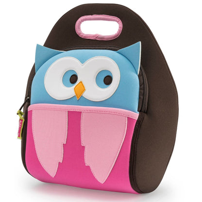 DabbaWalla Machine Washable Insulated Lunch Bag Hoot Owl