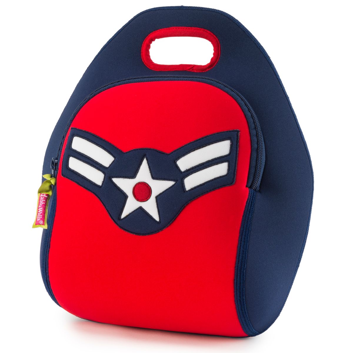 DabbaWalla Machine Washable Insulated Lunch Bag Vintage Flyer