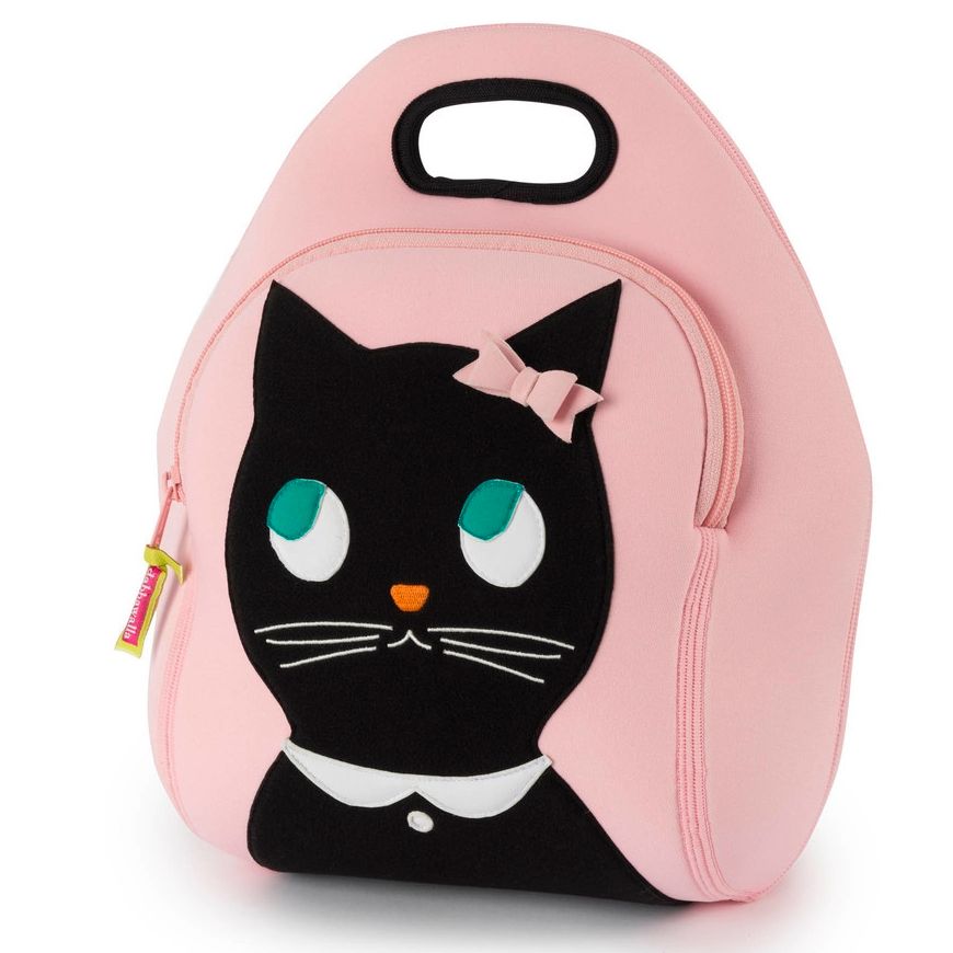 DabbaWalla Machine Washable Insulated Lunch Bag Miss Kitty