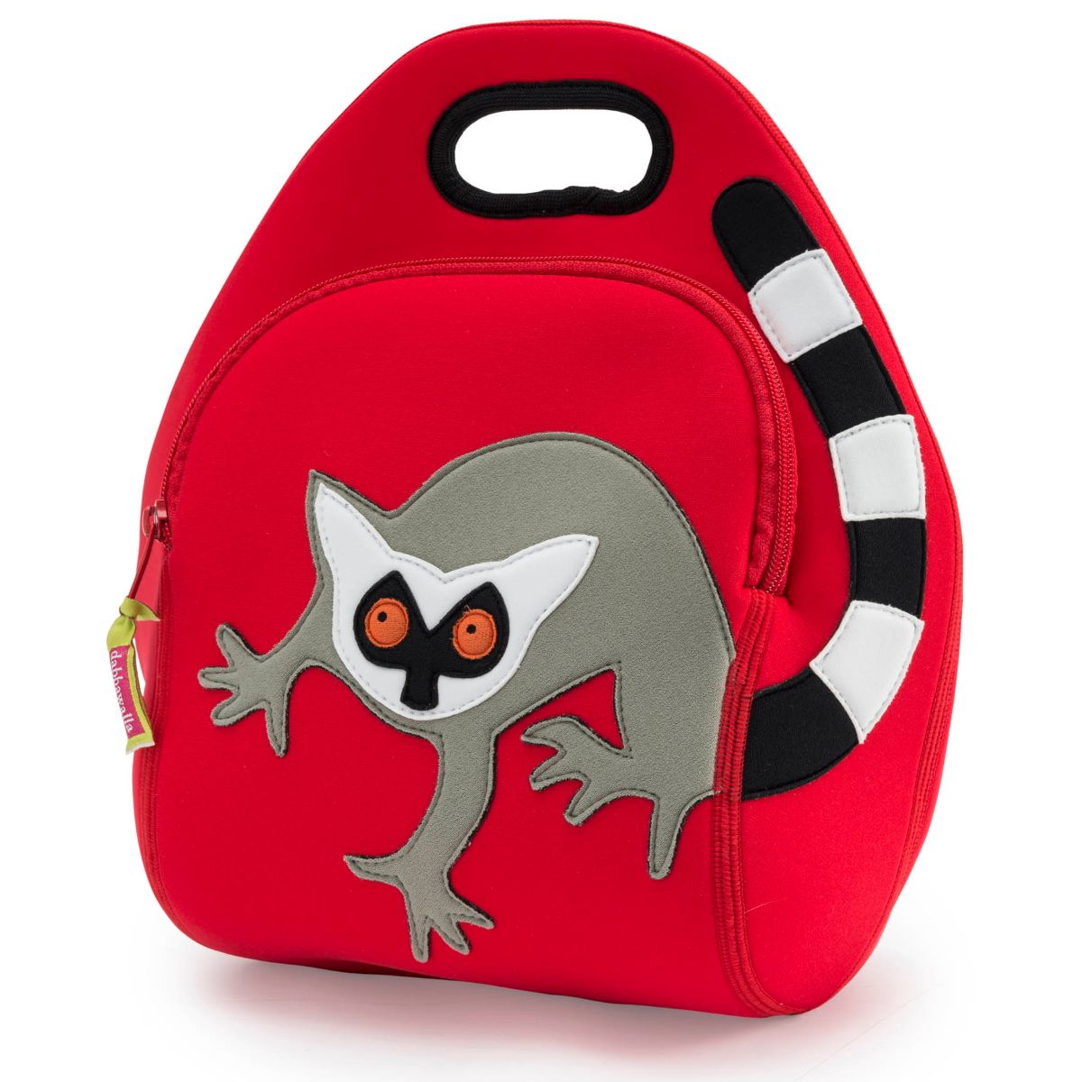 DabbaWalla Machine Washable Insulated Lunch Bag Leapin' Lemur