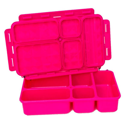 Go Green 5-compartment Leak-Proof Foodbox (Large) Pink