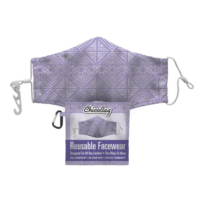 ChicoBag Reusable 2-Layer Facemask Lavender Moon