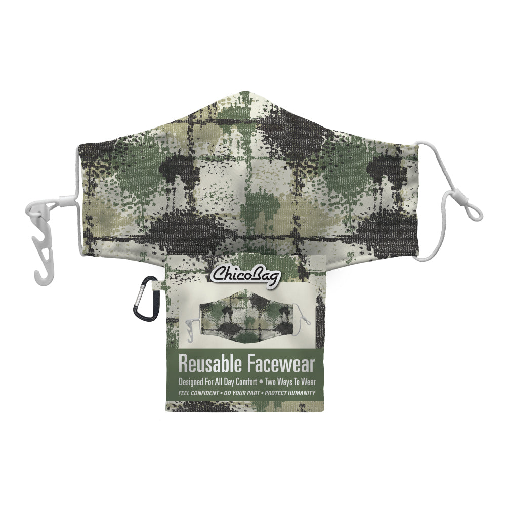 ChicoBag Reusable 2-Layer Facemask Camo Splatter