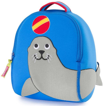 Dabbawalla Machine Washable Preschool Backpack Sea Lion