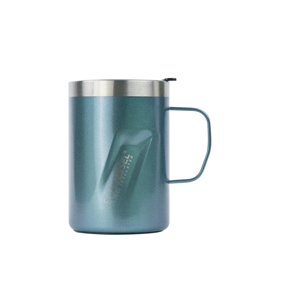 12 oz EcoVessel Insulated Coffee mug, The Transit Blue Moon