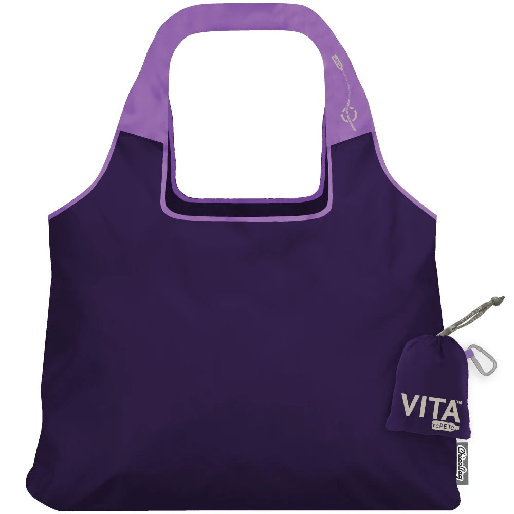 ChicoBag Vita rePETe Shoulder-Style Shopping Bag Serenity (Purple)