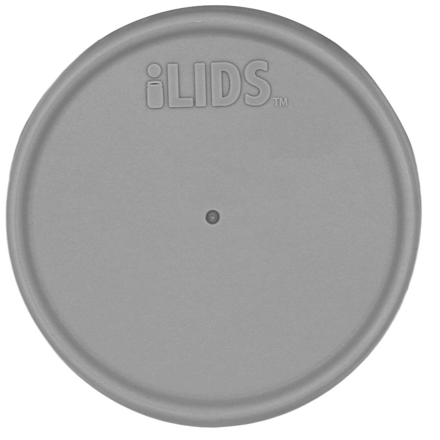 iLid Regular Mouth Mason Jar Storage Lid Gray