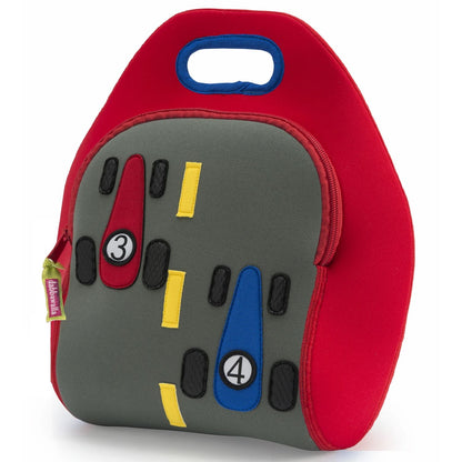 DabbaWalla Machine Washable Insulated Lunch Bag The Fast Track on Red