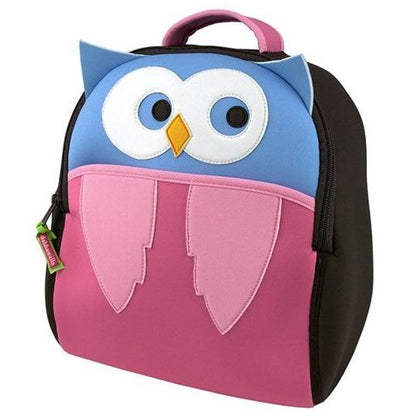 Dabbawalla Machine Washable Preschool Backpack Hoot Owl