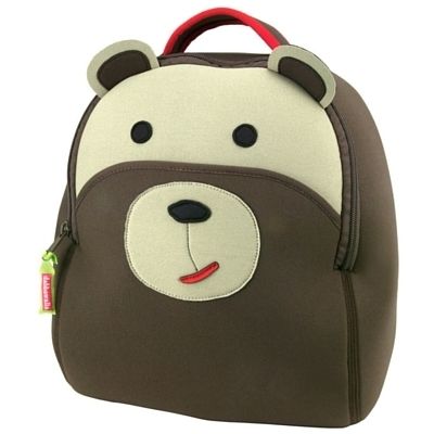 Dabbawalla Machine Washable Preschool Backpack Bear