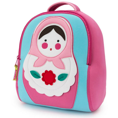 Dabbawalla Machine Washable Preschool Backpack Slavic Doll