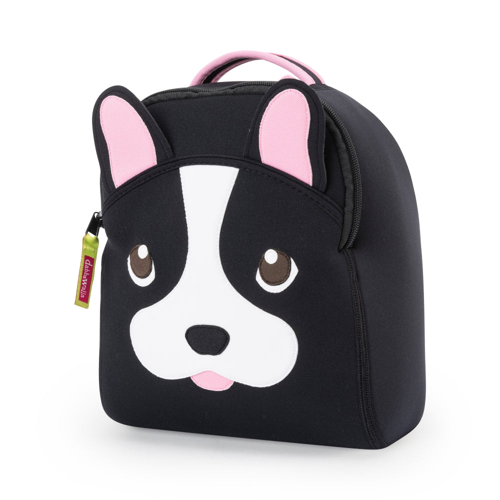 DabbaWalla Machine Washable Harness Backpack French Bulldog