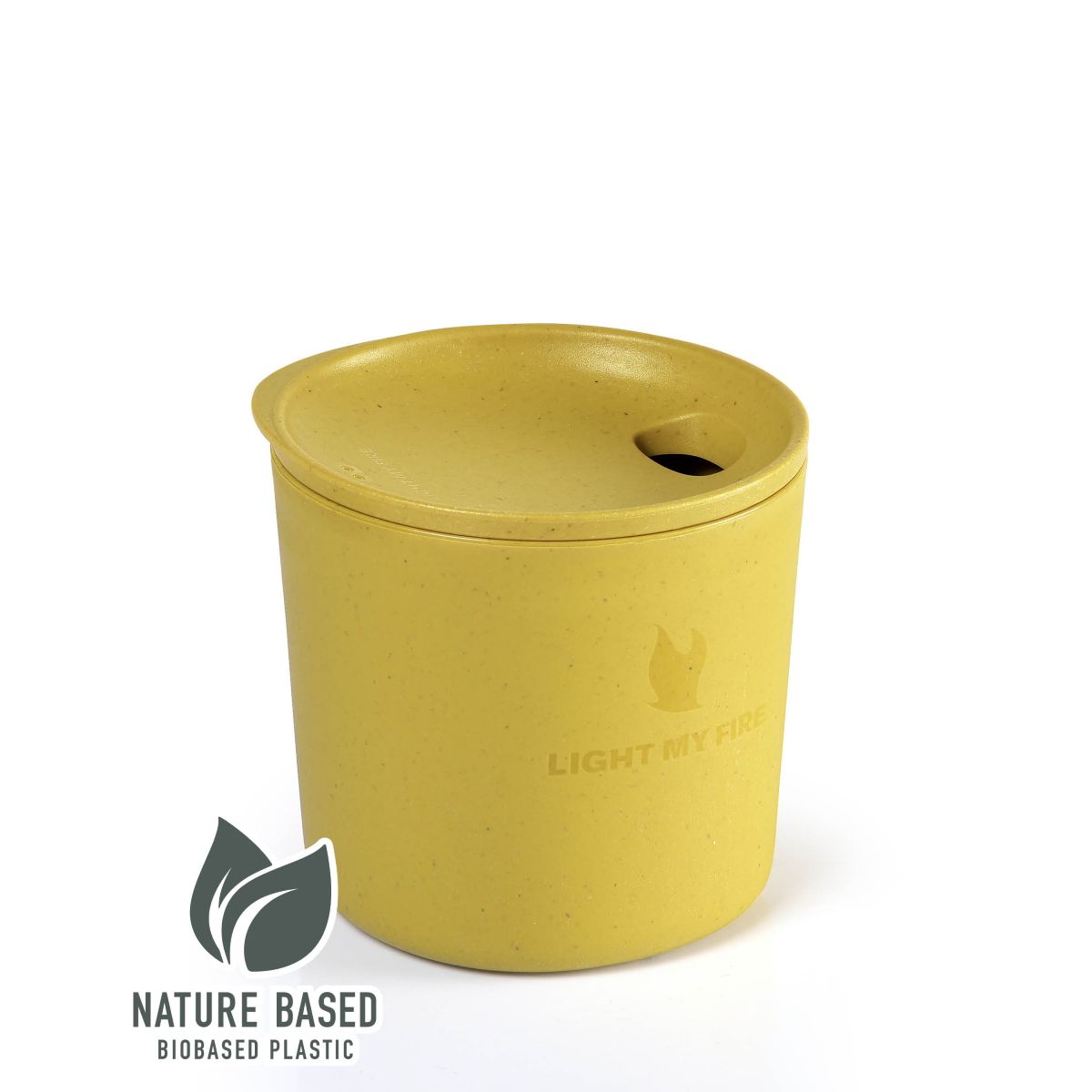 Light My Fire MyCup´n Lid Short 250 ml mustyyellow