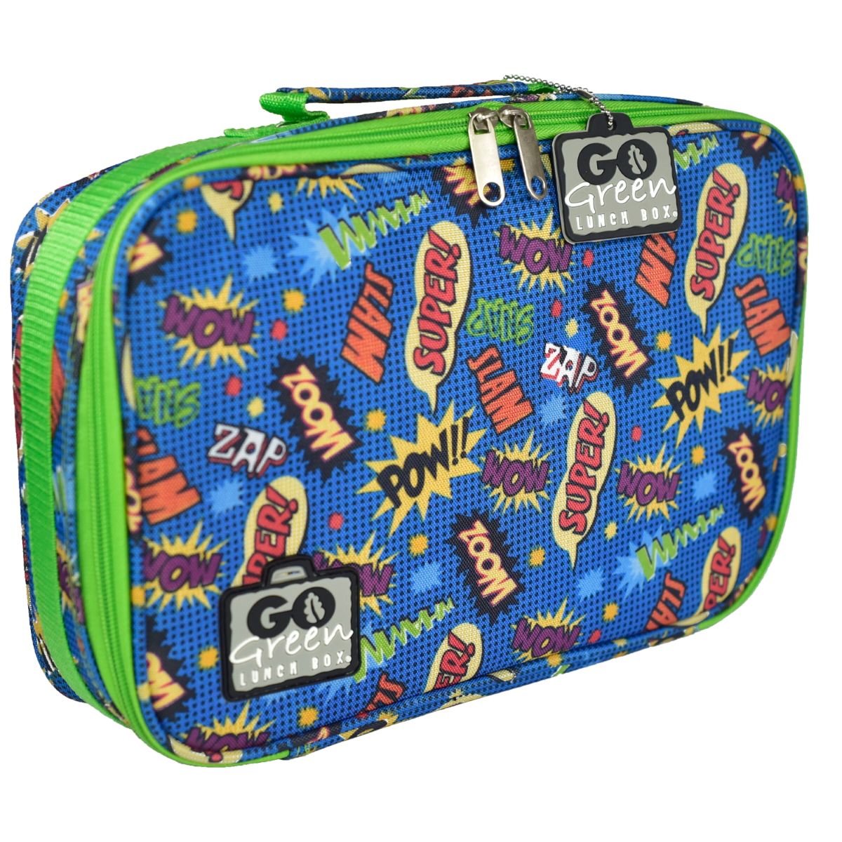 Go Green Carrying Case Superhero Comic