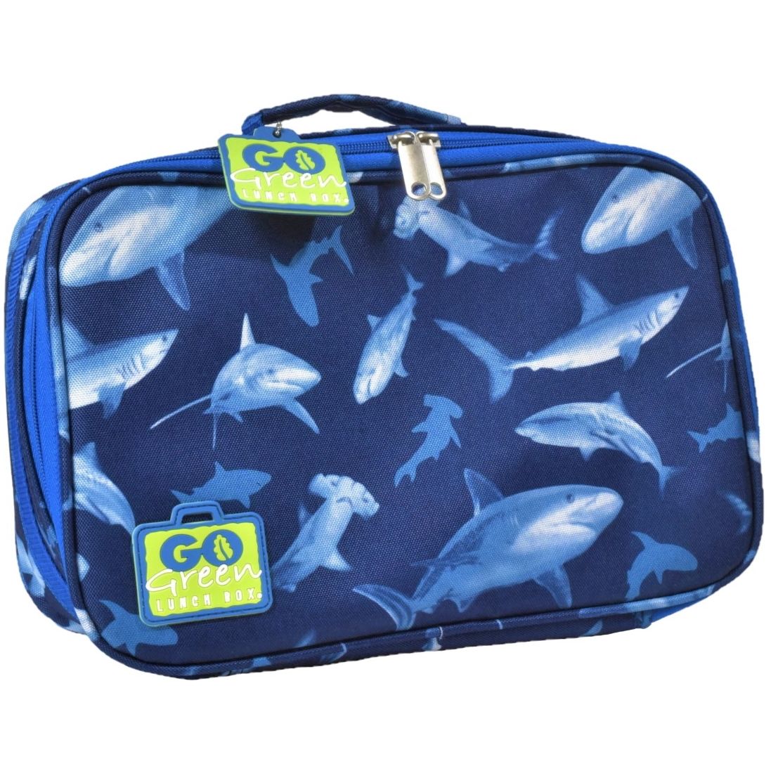 Go Green Carrying Case Shark Frenzy