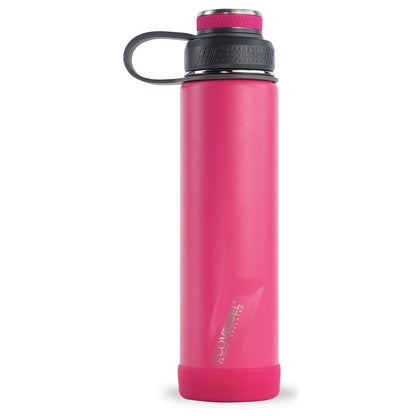 24 oz EcoVessel Boulder Insulated Stainless Steel Water Bottle Wild Magenta