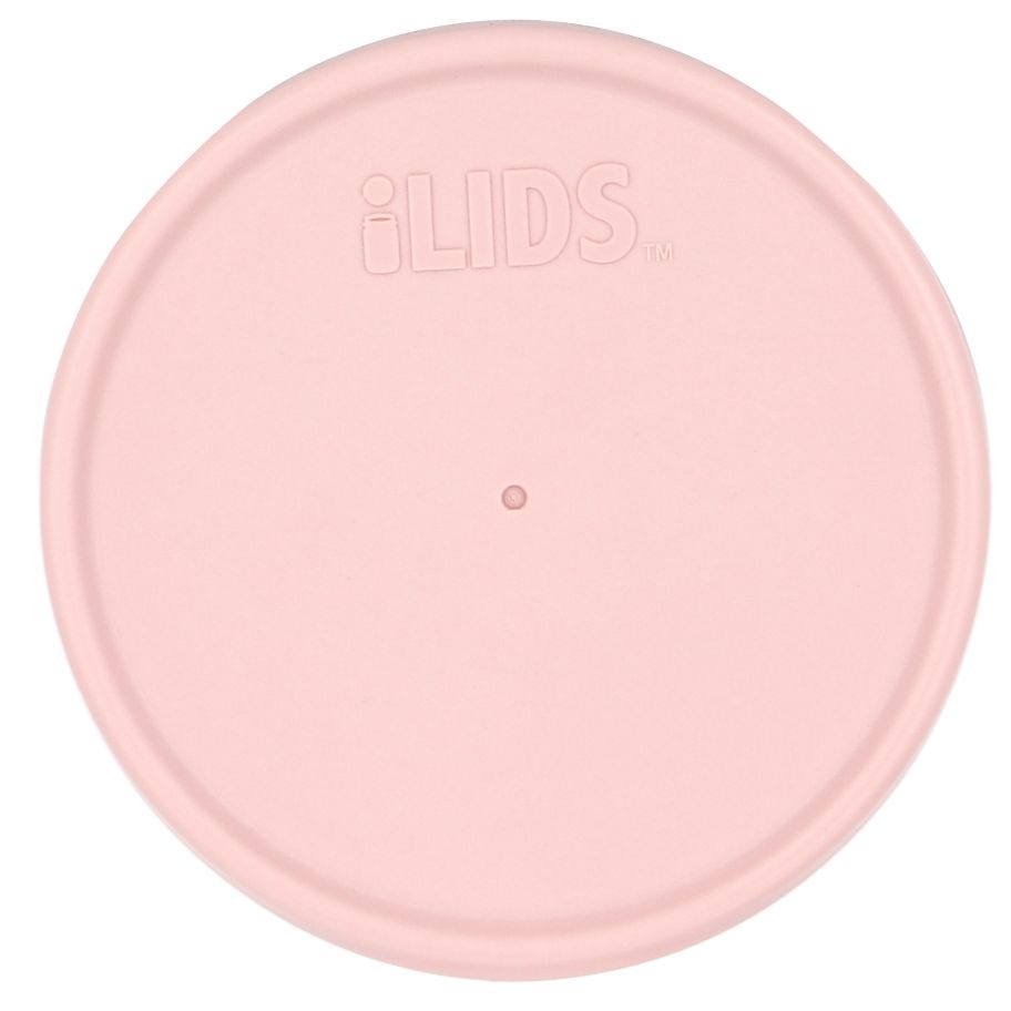 iLid Wide Mouth Mason Jar Storage Lid Pale Pink