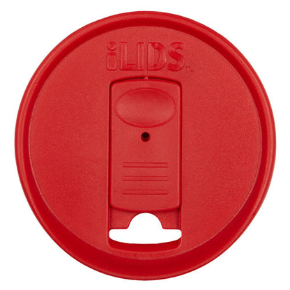 iLid Regular Mouth Mason Jar Drink Lid Red