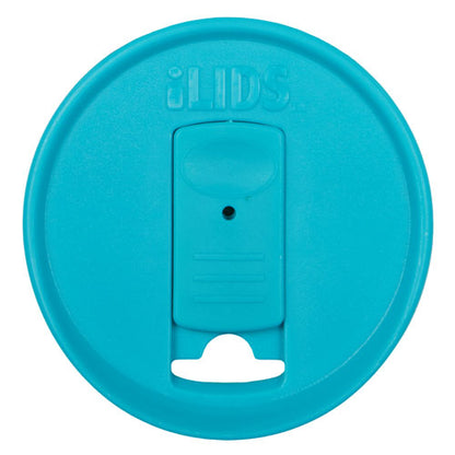 iLid Regular Mouth Mason Jar Drink Lid Aqua Blue