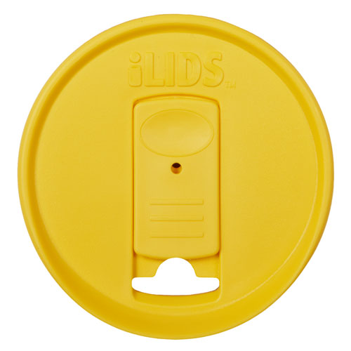 iLid Regular Mouth Mason Jar Drink Lid Yellow