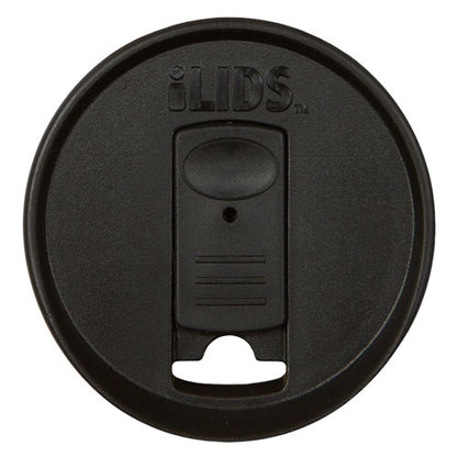 iLid Wide Mouth Mason Jar Drink Lid Black