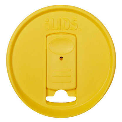 iLid Wide Mouth Mason Jar Drink Lid Yellow