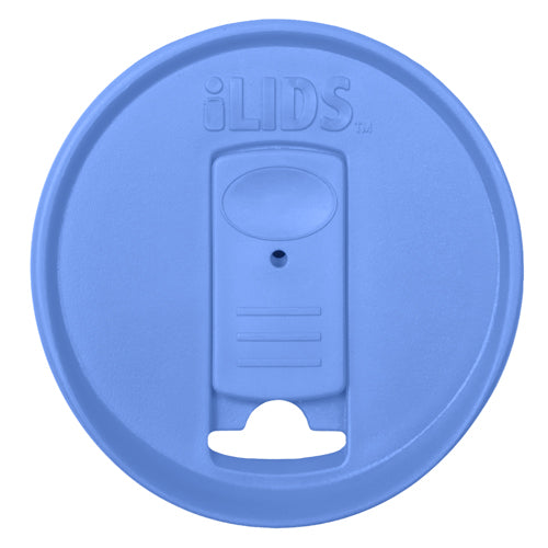 iLid Wide Mouth Mason Jar Drink Lid Periwinkle