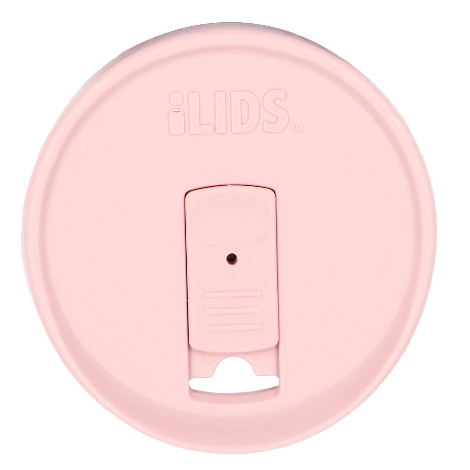 iLid Wide Mouth Mason Jar Drink Lid Pale Pink