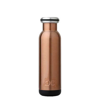 15 oz BQ Vacuum Insulated Stainless Steel Travel Bottle Copper
