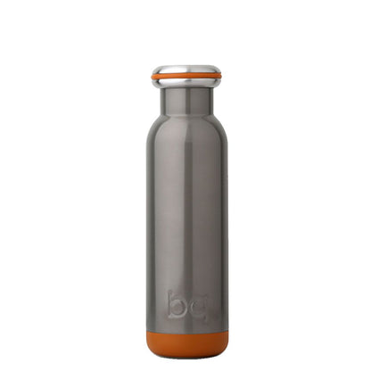 15 oz BQ Vacuum Insulated Stainless Steel Travel Bottle Dawn Grey