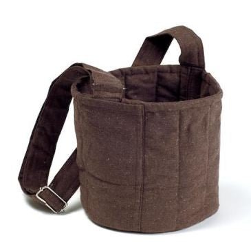 To-Go Ware 2-Tier Cotton Carrier Bag, Plum Brown Default Title