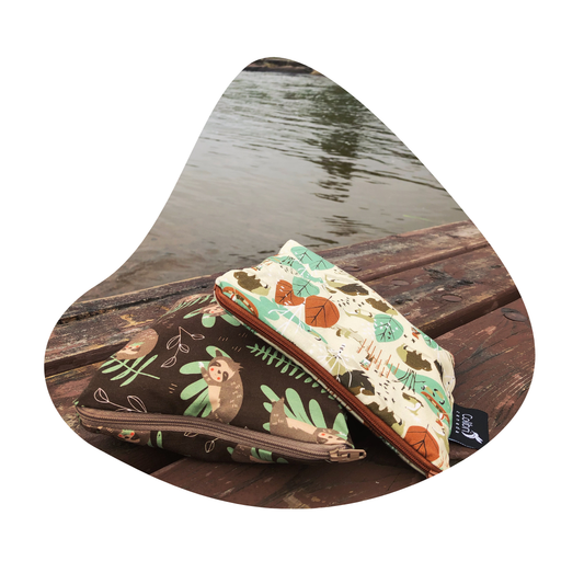 Custom Printed Reusable Snack & Travel Bags