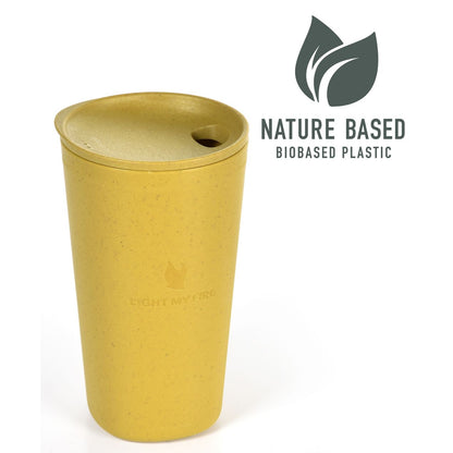Light My Fire MyCup´n Lid Large 500 ml mustyyellow
