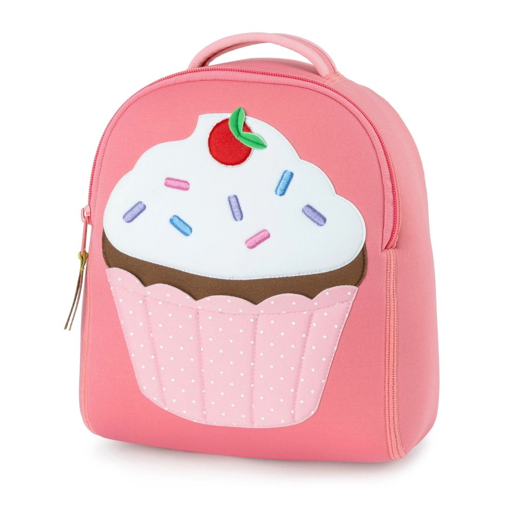 DabbaWalla Machine Washable Harness Backpack Cupcake