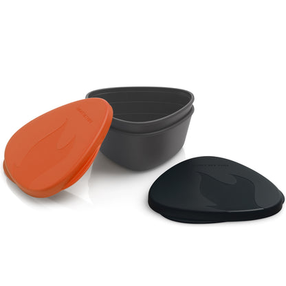 Light My Fire Snapbox Original Snack Container Orange Black