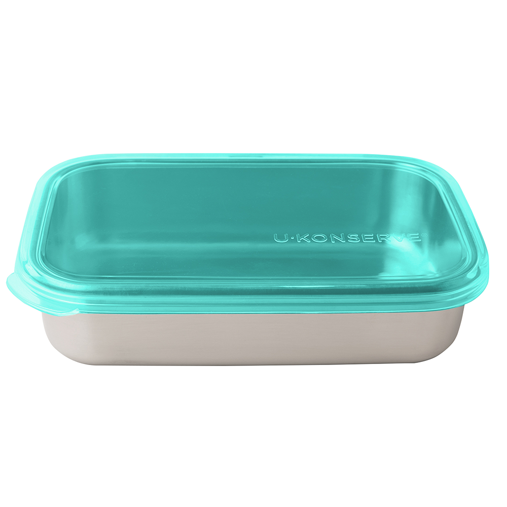 Ukonserve 25 oz Stainless Steel Food Storage Container Island Teal