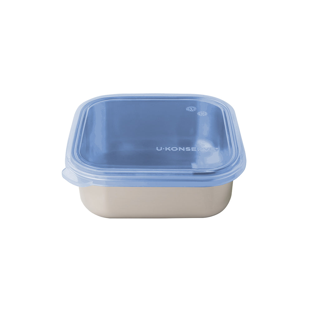 Ukonserve 15 oz Stainless Steel Food Storage Container Cosmic Blue